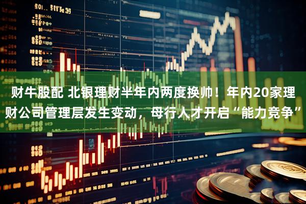 财牛股配 北银理财半年内两度换帅！年内20家理财公司管理层发生变动，母行人才开启“能力竞争”
